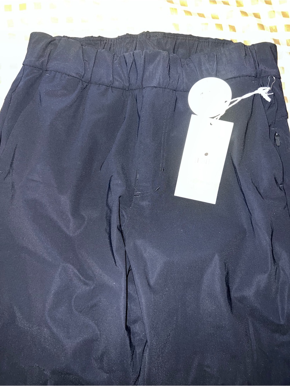 Vuori Black Track Pants with Elastic Waist - Picture 3 of 3
